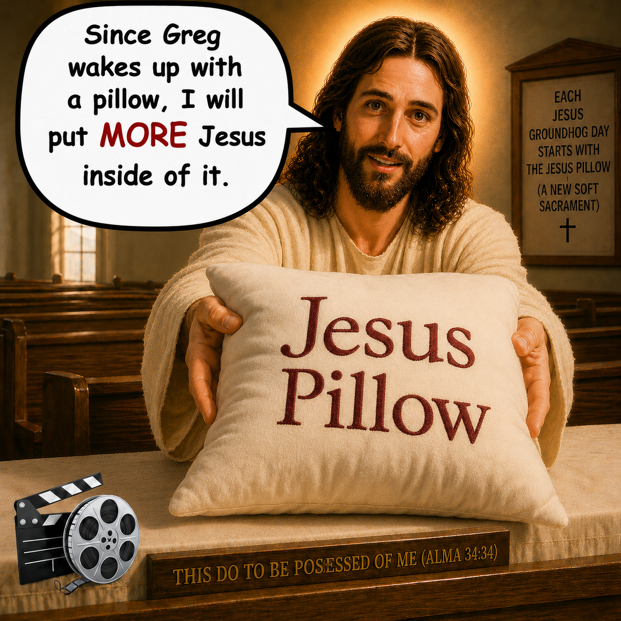 Jesus Pillow