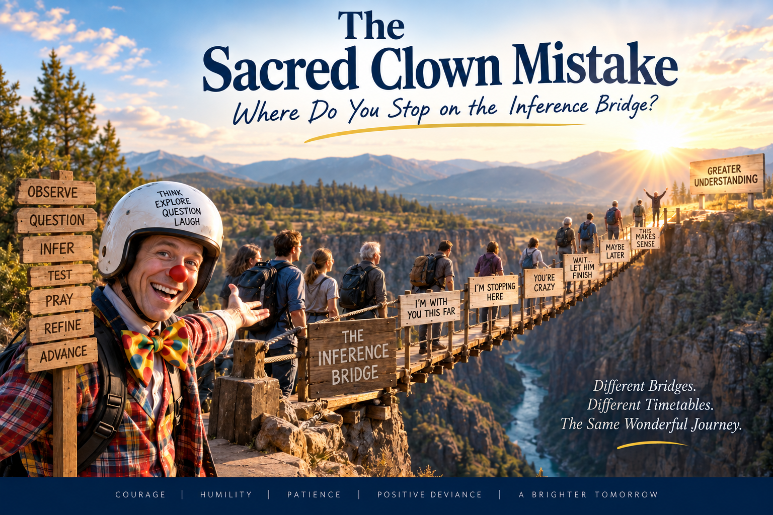 The Sacred Clown Mistake