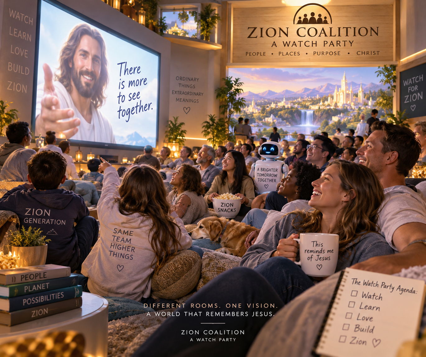 Watch Rooms and Zion Coalition watch party