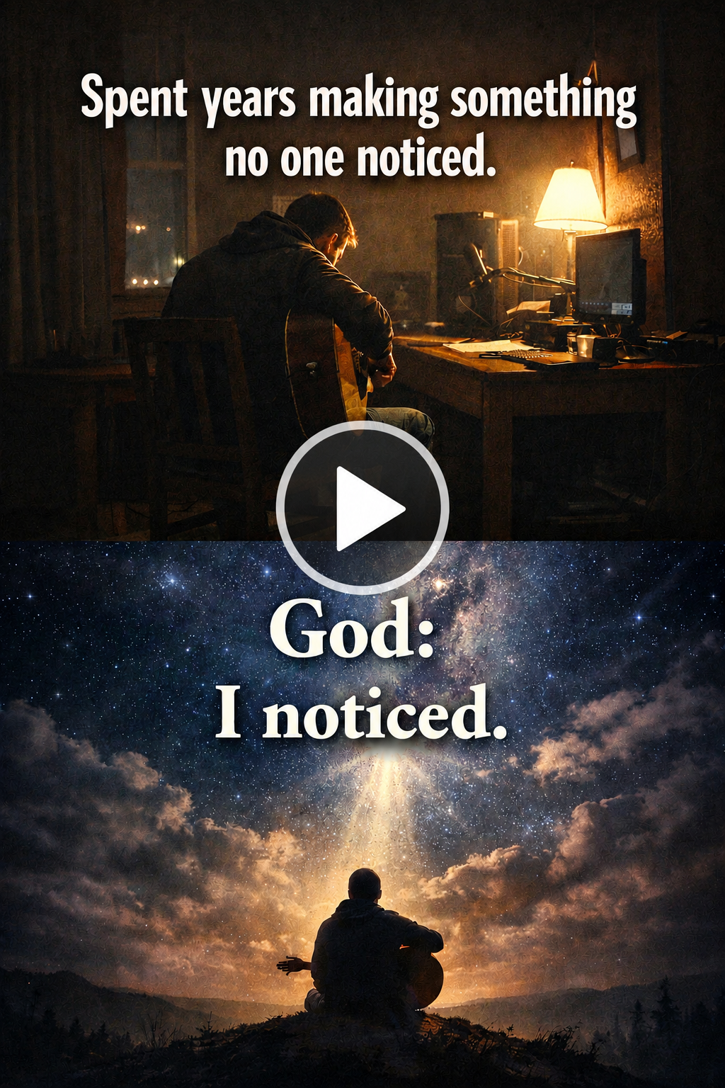 God: I noticed