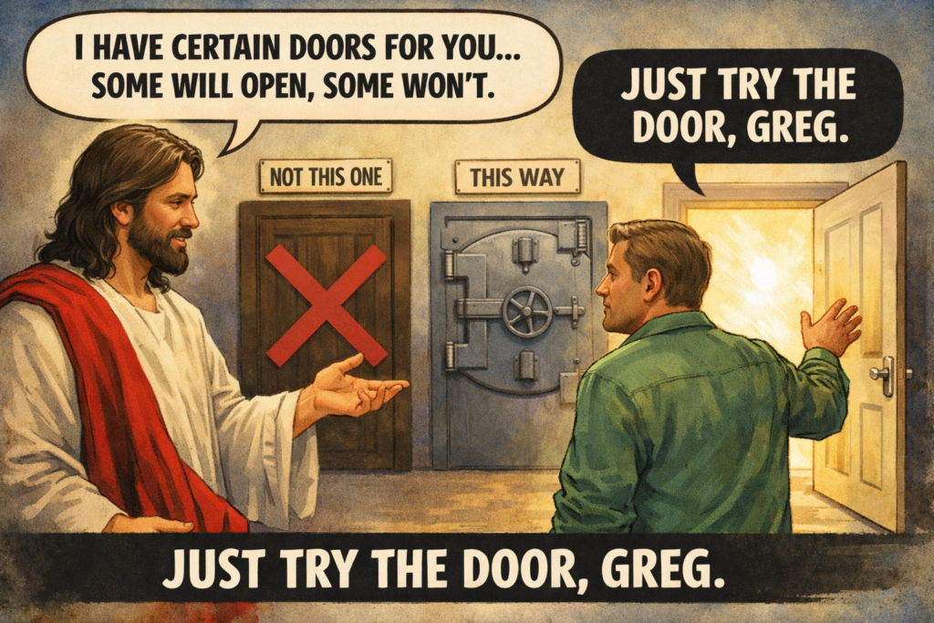 100tips - Additional Reading - Serenity Prayer try the door