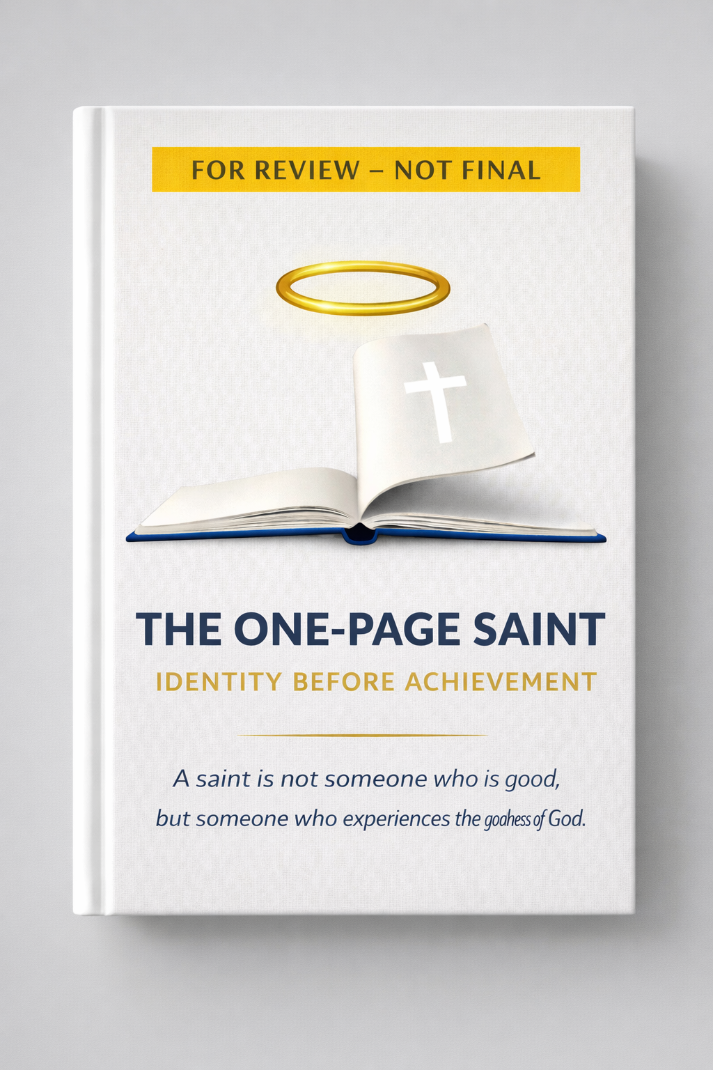 book one page saint